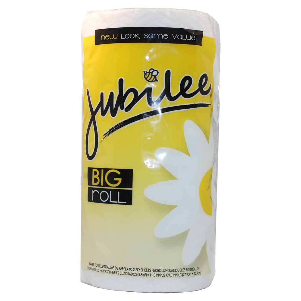 JUBILEE PAPER TOWEL 90 SHEET 2 PLY BIG ROLL 11 X 9 IN