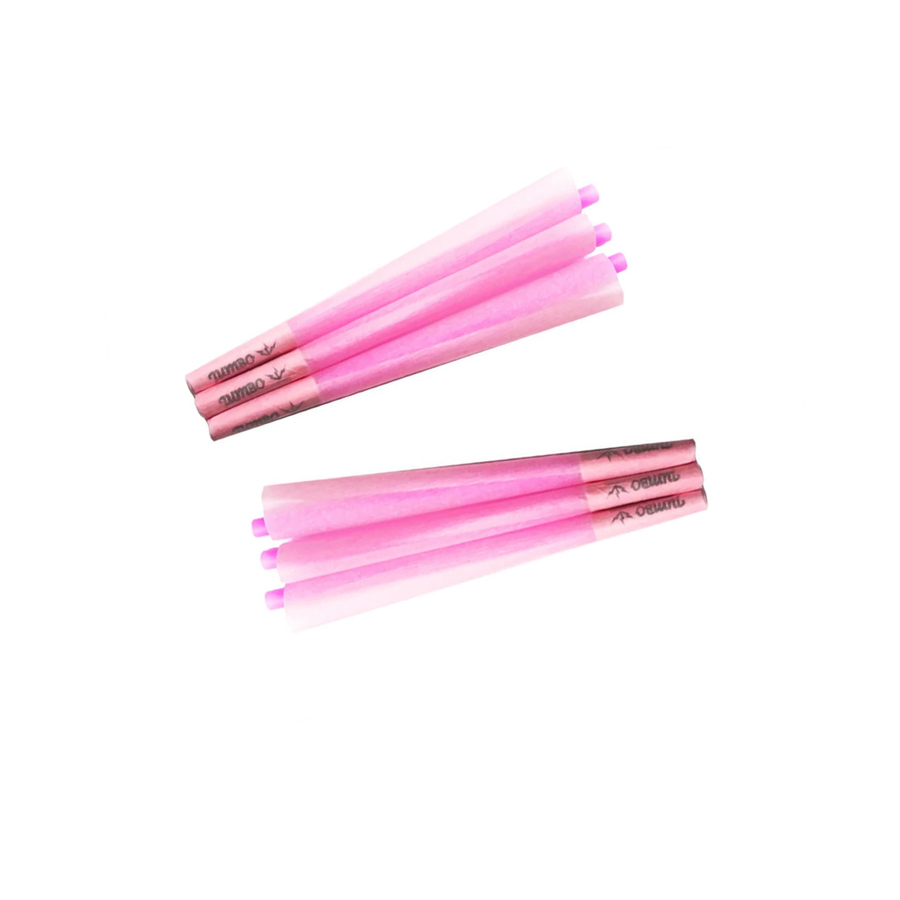 JUMBO DUTCH CONES 6 CT 1 1/4 CONE PINK