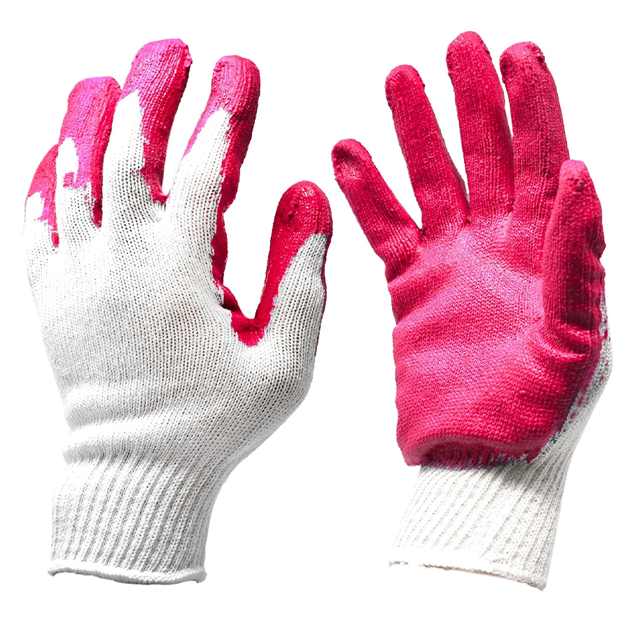 K GLOVE WORKING GLOVES 10 CT RED
