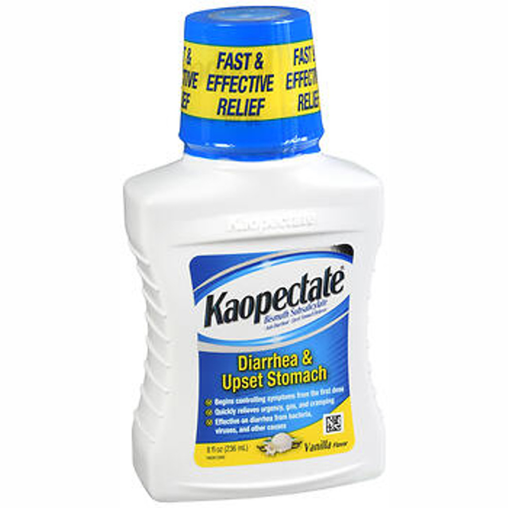 KAOPECTATE DIARREA AND STOMACH RELIEVE 8 OZ
