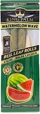 KING PALM SLIM WRAPS 2 PK WATERMELON