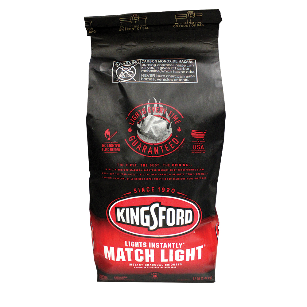 KINGSFORD BRIQUETS 12 LB KINGSFORD MATCHLIGHT BRIQUETS 1/12 LB