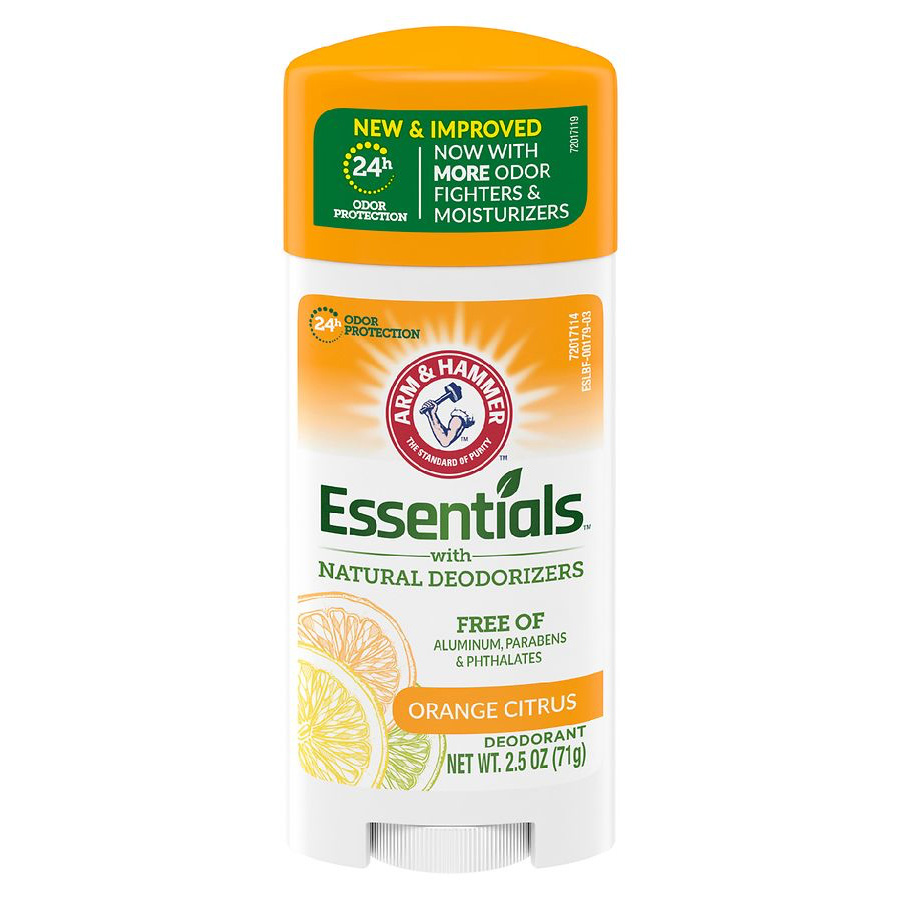 ARM & HAMMER DEO STICK 2.5 OZ ESSENTIAL CRISP ORANGE CITRUS