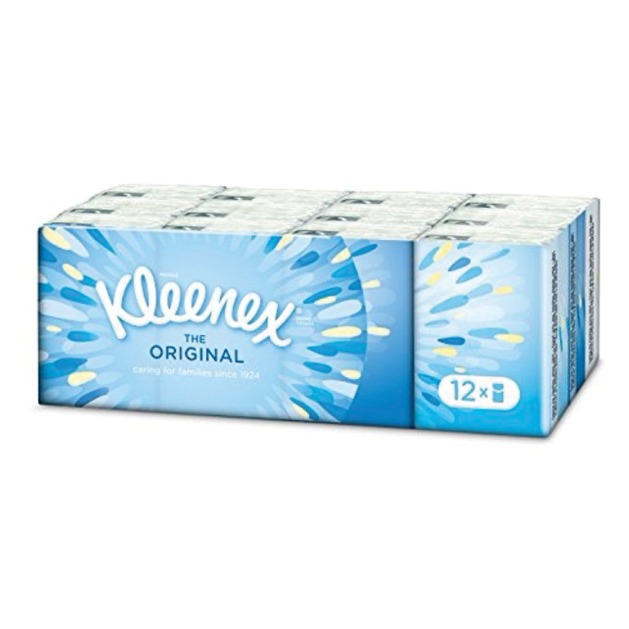 KLEENEX POCKET TISSUE ORIGINAL HANKS