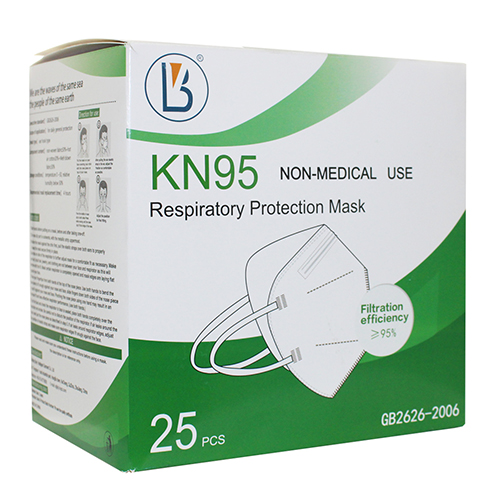 KN 95 DISPOSABLE FACE MASK 25 CT BOXED