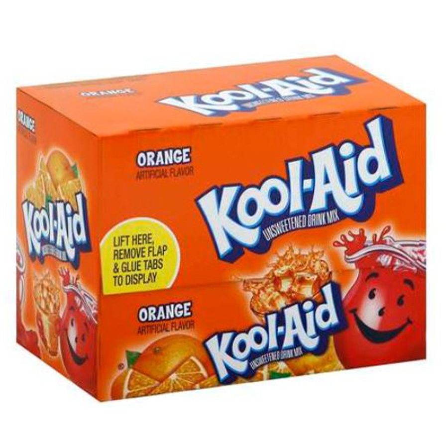 KOOL AID SOFT DRINK MIX 0.17 OZ ORANGE