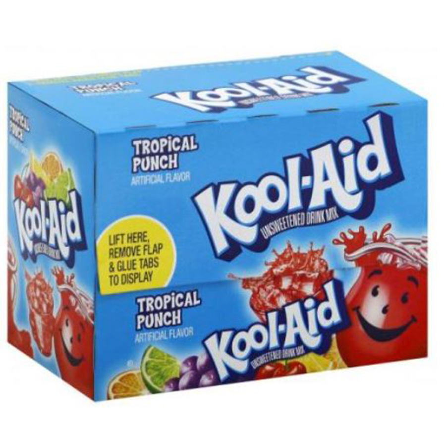 KOOL AID SOFT DRINK MIX 0.17 OZ TROPICAL PUNCH