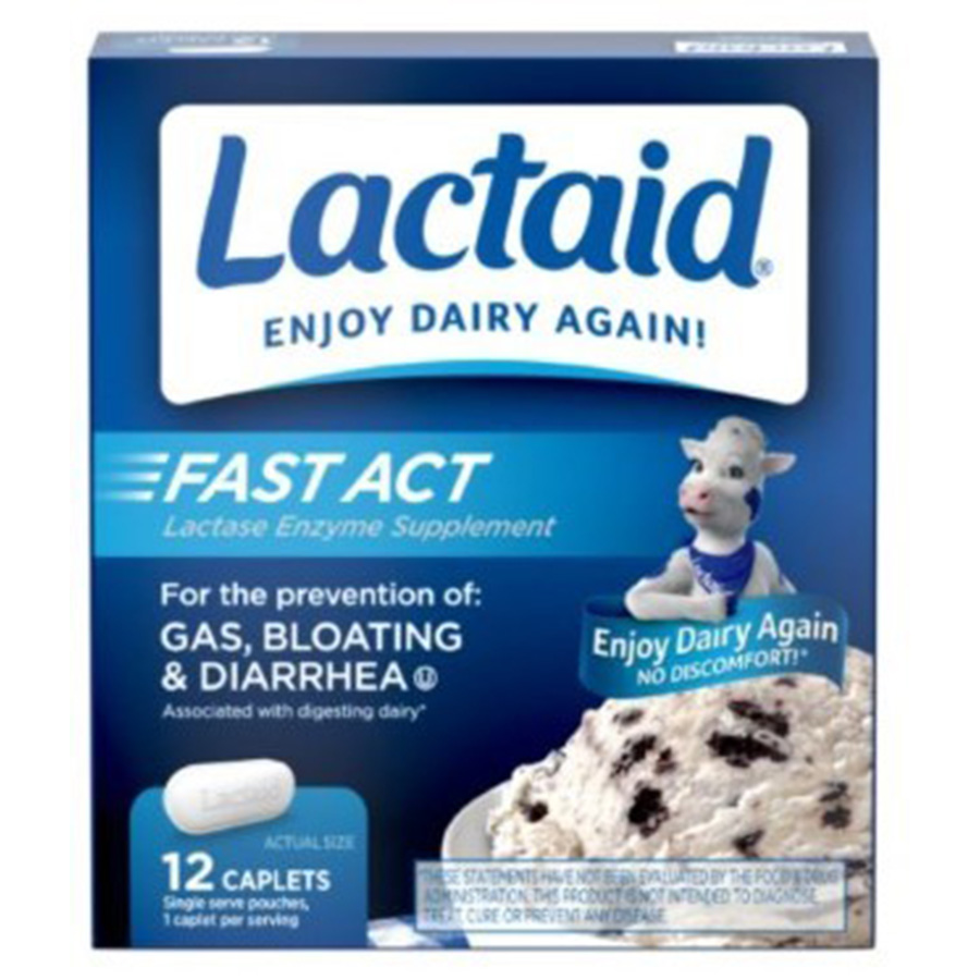 LACTAID FAST ACT 12 CT