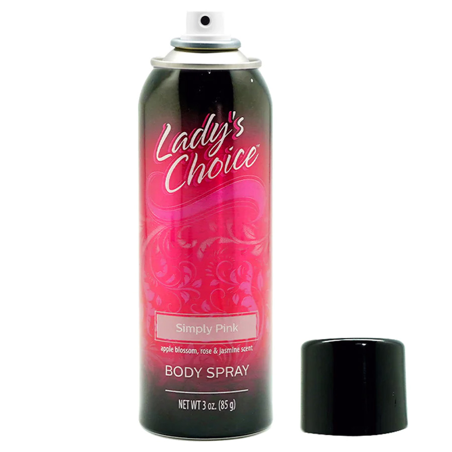 LADY'S CHOICE DEO SPRAY 3 OZ SIMPLY PINK