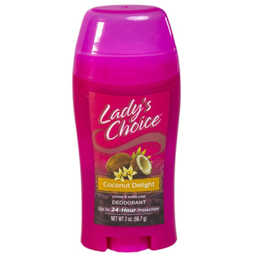 LADY'S CHOICE DEO STICK 2 OZ COCONUT DELIGHT
