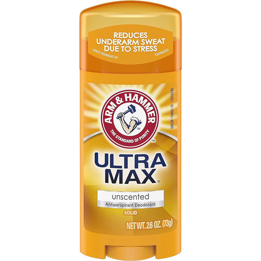 ARM & HAMMER DEO STICK 2.6 OZ ULTRA MAX UNSCENTED SOLID OVAL