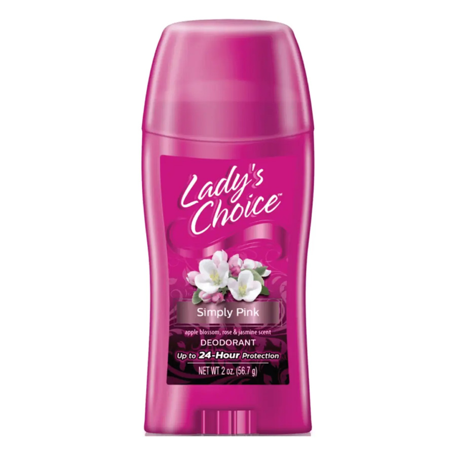 LADY'S CHOICE DEO STICK 2 OZ SIMPLY PINK