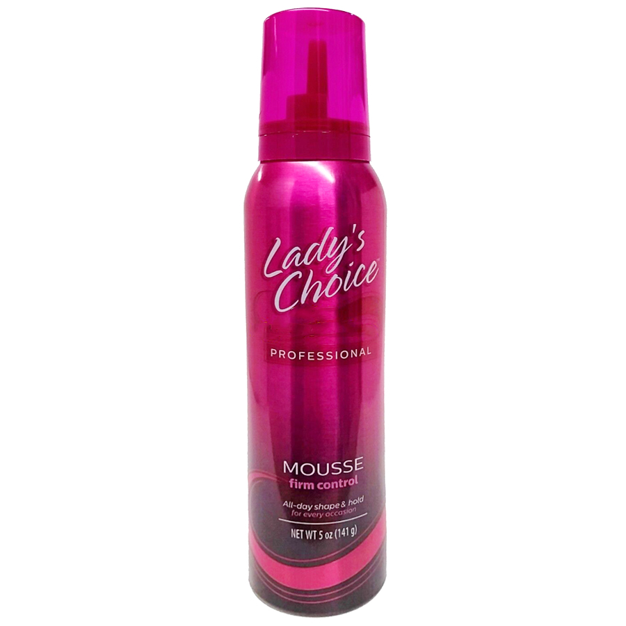 LADY'S CHOICE HAIR MOUSSE 5 OZ FIRM CONTROL
