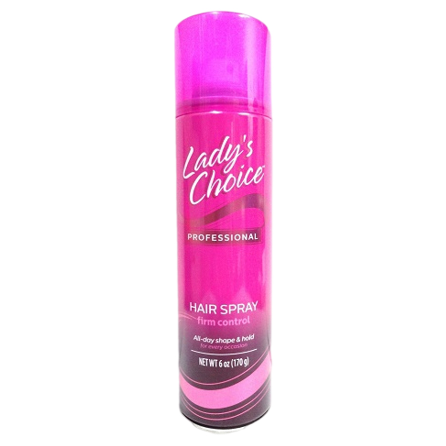 LADY'S CHOICE HAIR SPRAY 6 OZ FIRM CONTROL