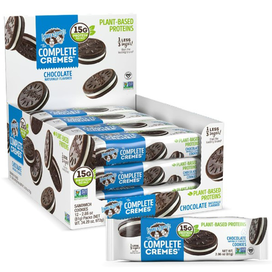 LENNY & LARRY COMPLETE CREMES 2.86 OZ CHOCOLATE