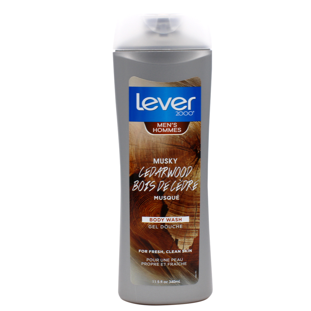 LEVER 2000 MEN BODY WASH MUSKY CEDARWOOD 340 ML / 11.5 OZ