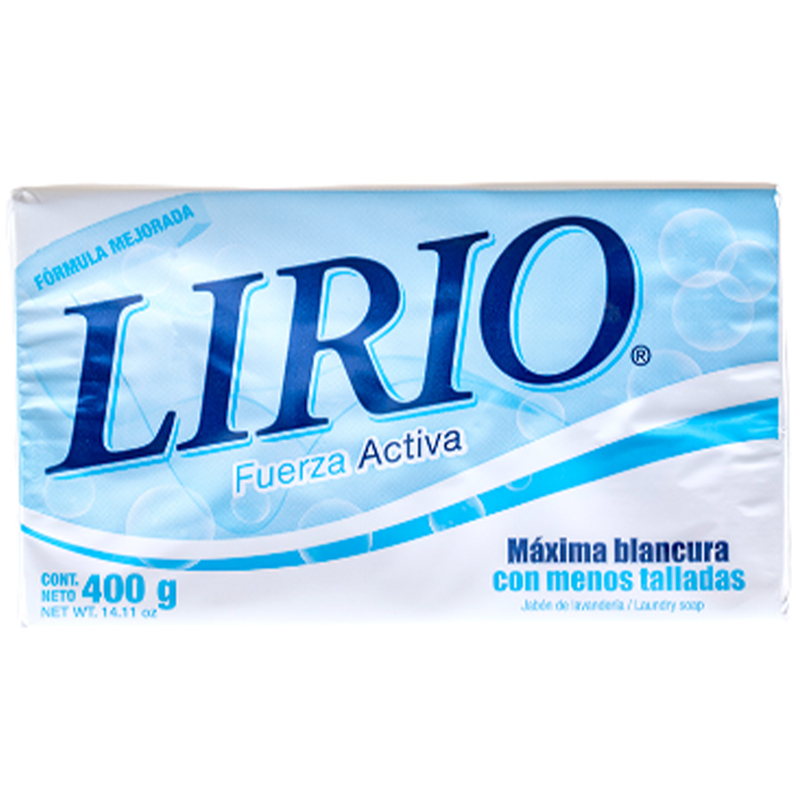 LIRIO BAR SOAP 400 G WHITE
