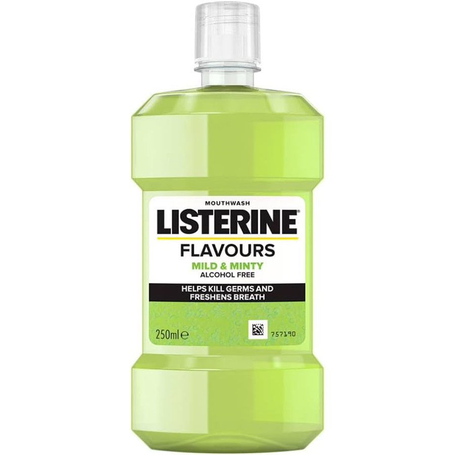 LISTERINE MOUTH WASH 250 ML MILD & MINTY