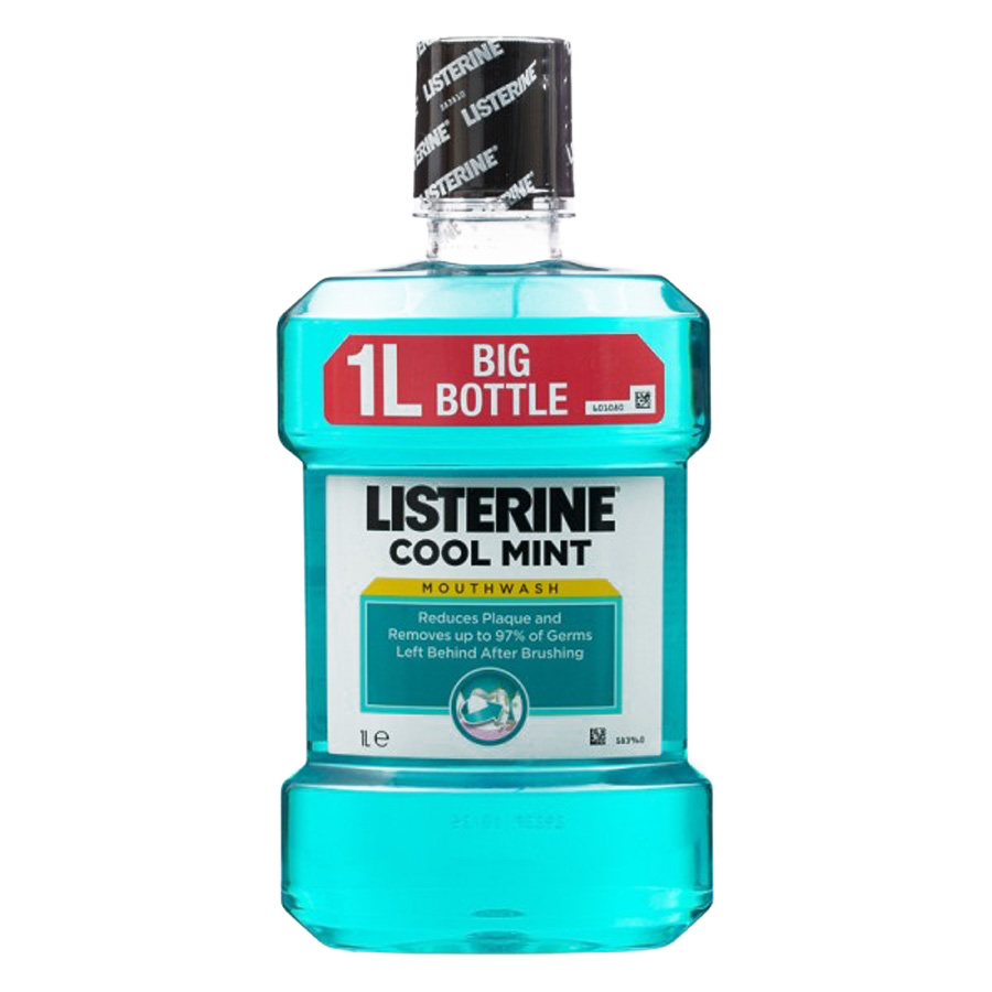 LISTERINE MOUTH WASH 1 L COOL MINT