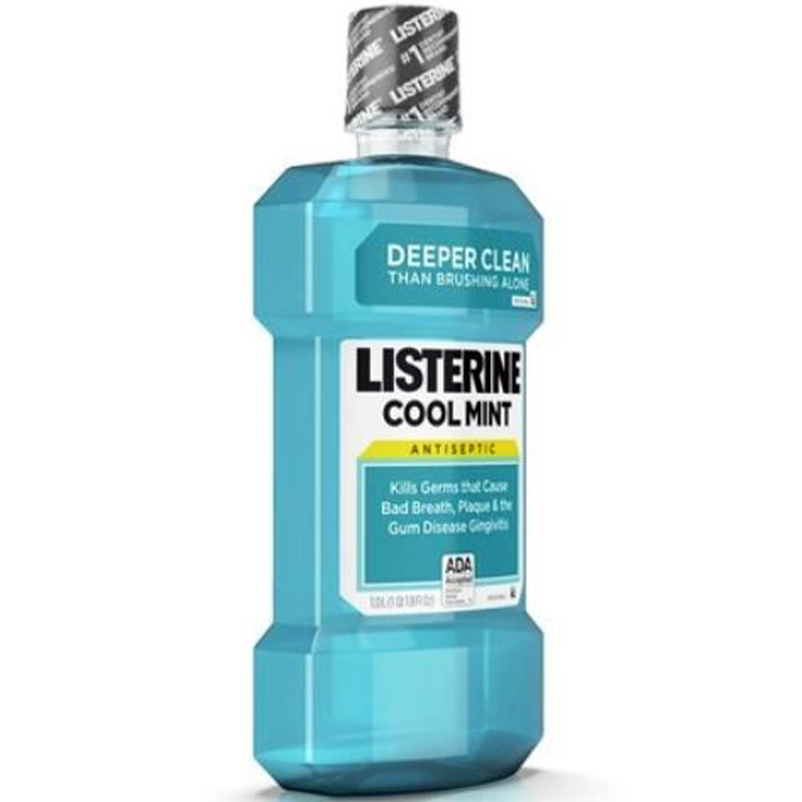 LISTERINE MOUTHWASH (USA) 1 L COOL MINT