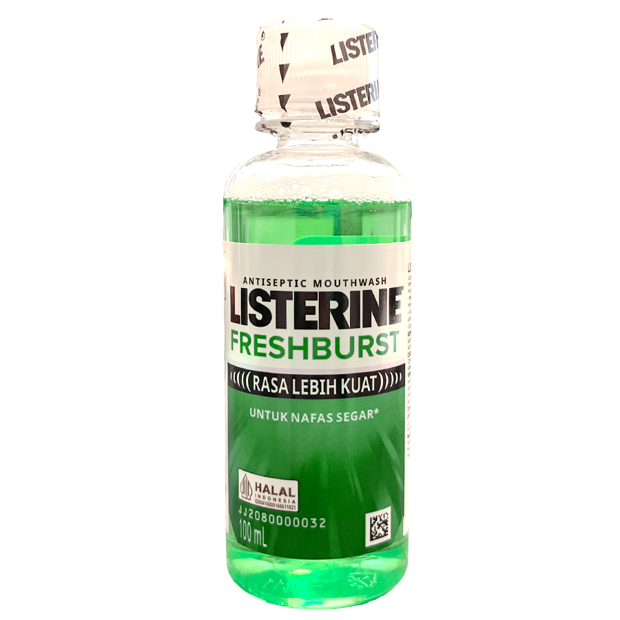 LISTERINE MOUTHWASH 100 ML FRESH BURST