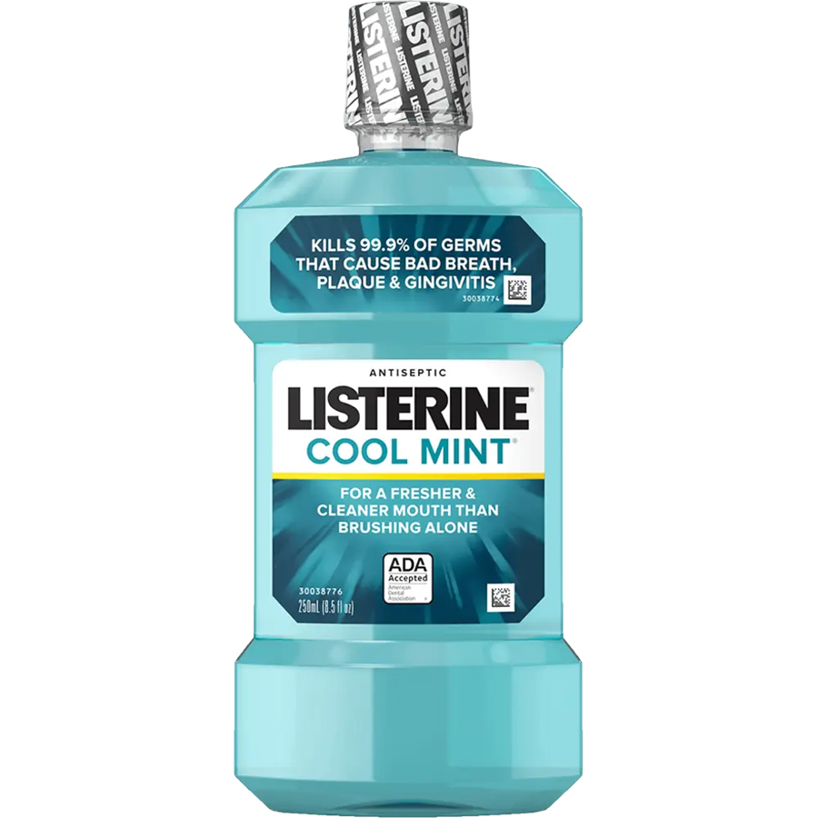 LISTERINE MOUTHWASH 250 ML COOL MINT