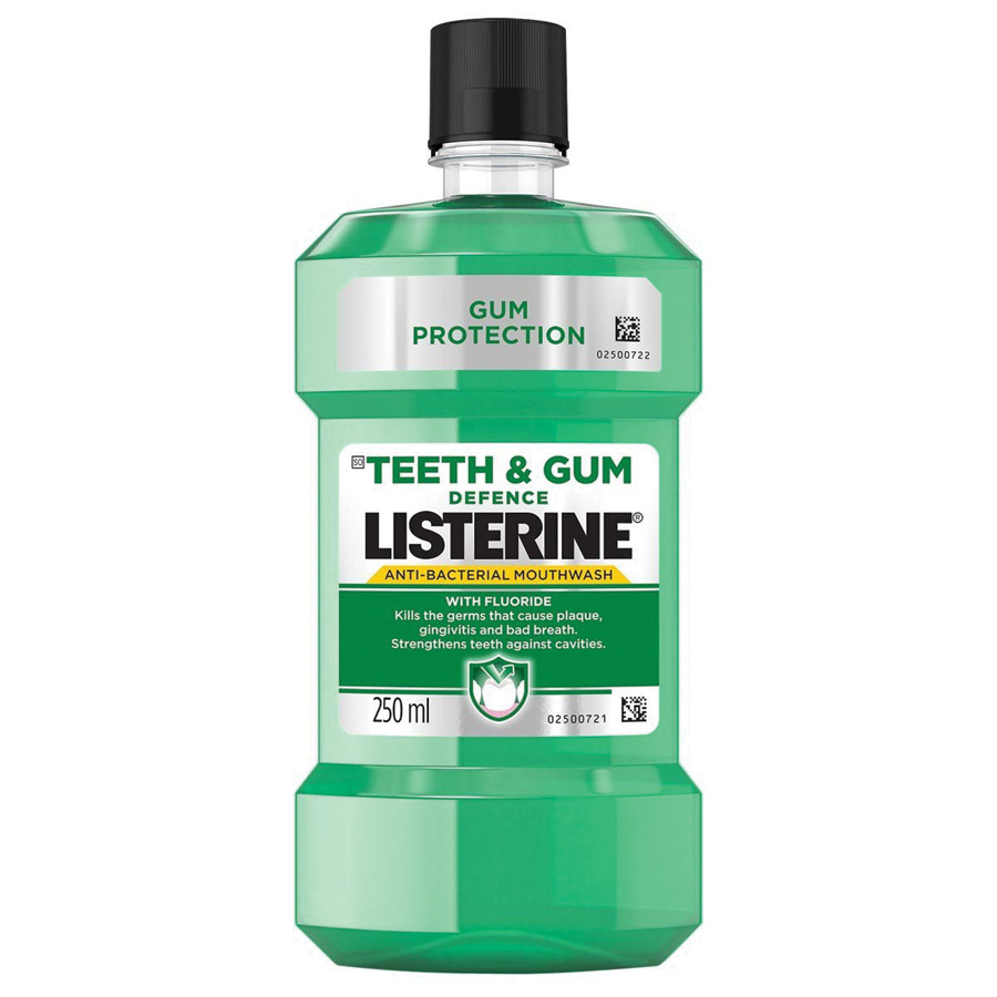 LISTERINE MOUTHWASH 250 ML GUM PROTECT TOTAL CARE FRESH MINT