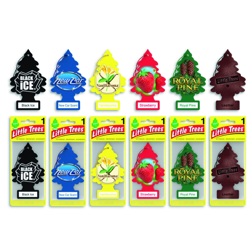 LITTLE TREES CAR FRESHENER 1 CT ASSORTED DISPLAY