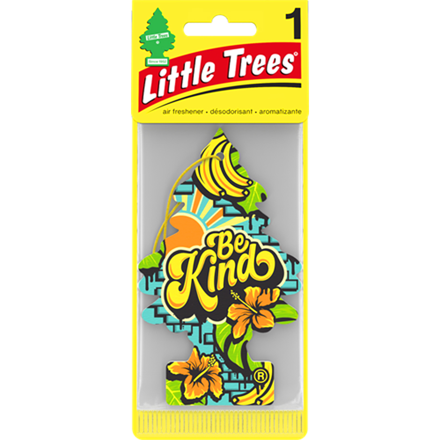 LITTLE TREES CAR FRESHENER 1 CT BE KIND