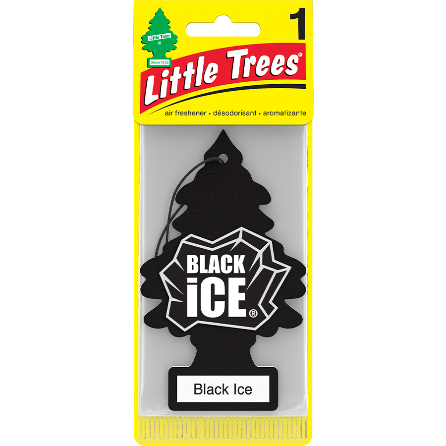 LITTLE TREES CAR FRESHENER 1 CT BLACK ICE