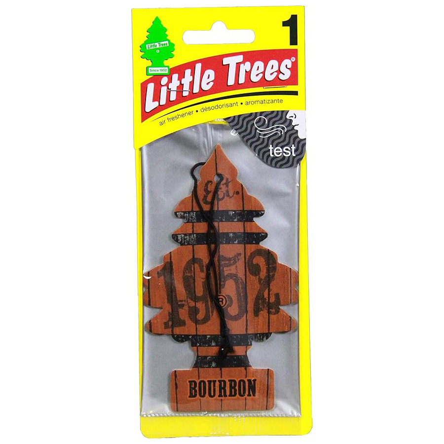 LITTLE TREES CAR FRESHENER 1 CT BOURBON