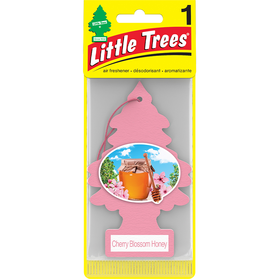 LITTLE TREES CAR FRESHENER 1 CT CHERRY BLOSSOM HONEY
