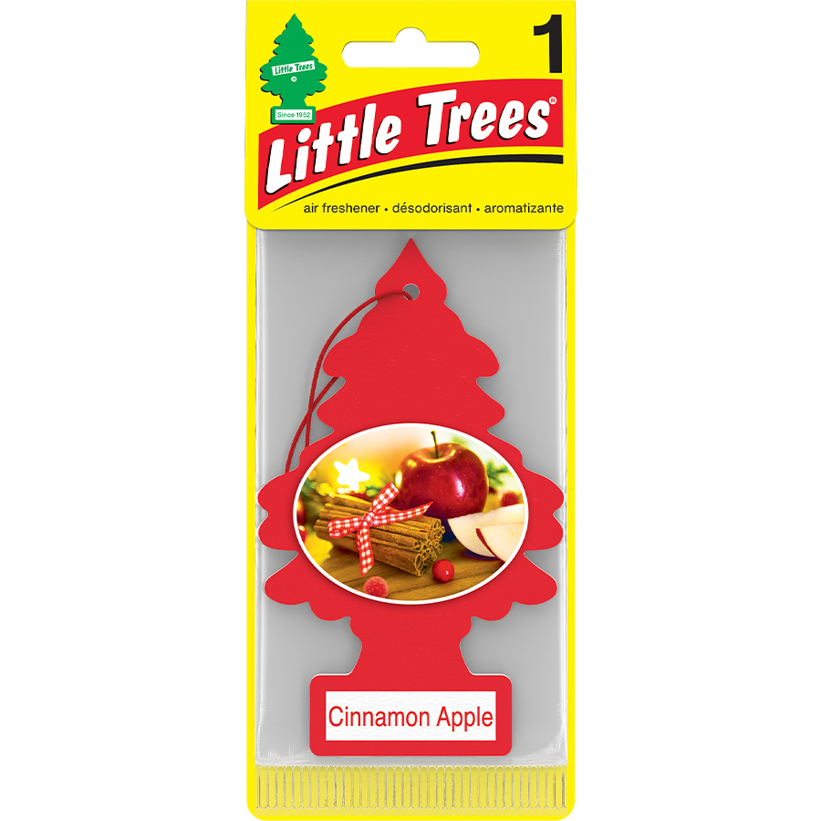 LITTLE TREES CAR FRESHENER 1 CT CINNAAMON APPLE