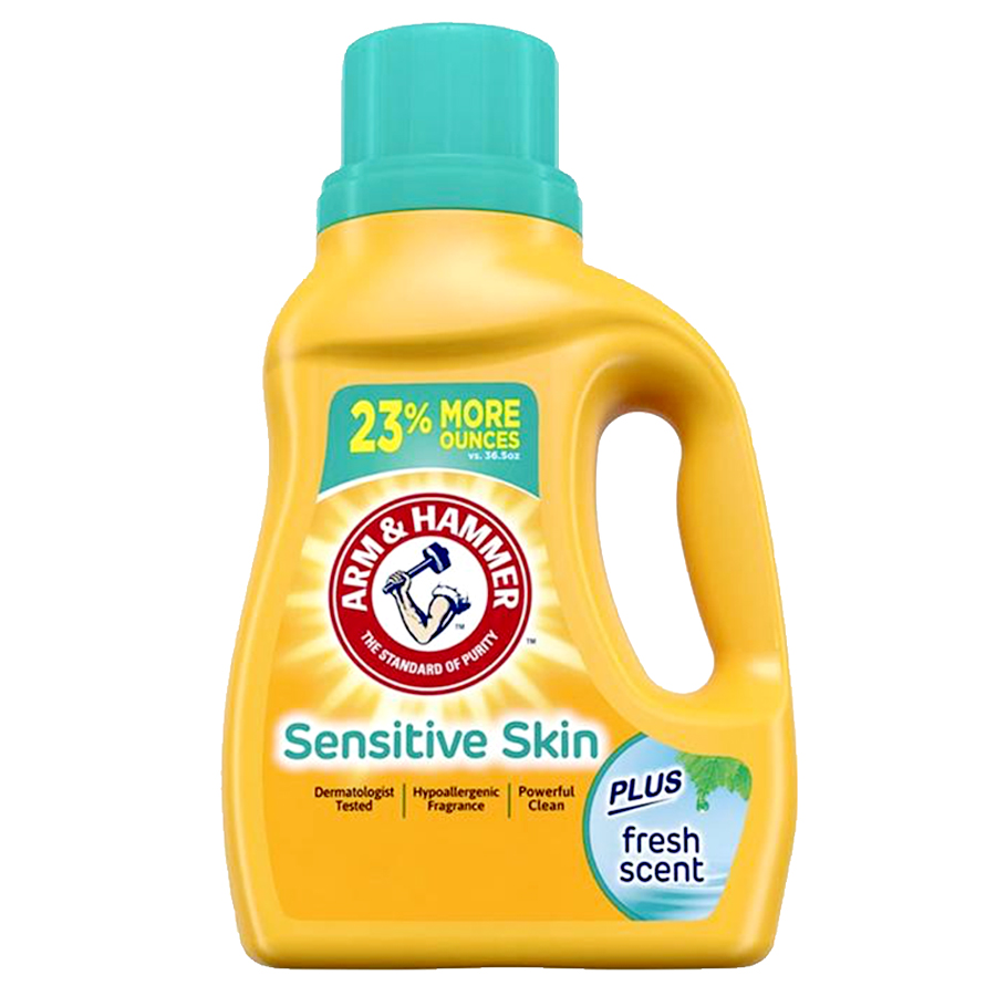 ARM & HAMMER LIQUID DETERGENT 33 OZ SENSITIVE SKIN FRESH SCENT