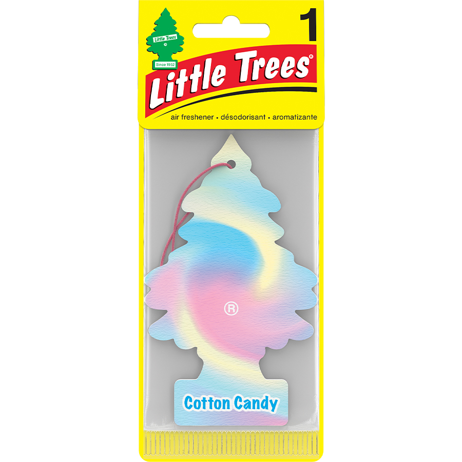 LITTLE TREES CAR FRESHENER 1 CT COTTON CANDY