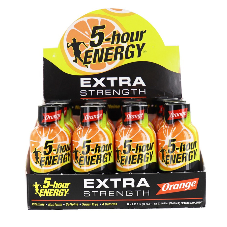 5 HOUR ENERGY 1.93 OZ EXTRA ORANGE