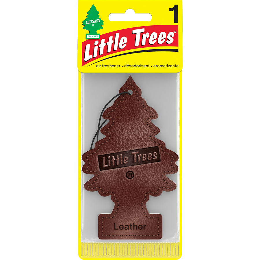 LITTLE TREES CAR FRESHENER 1 CT LEATHER