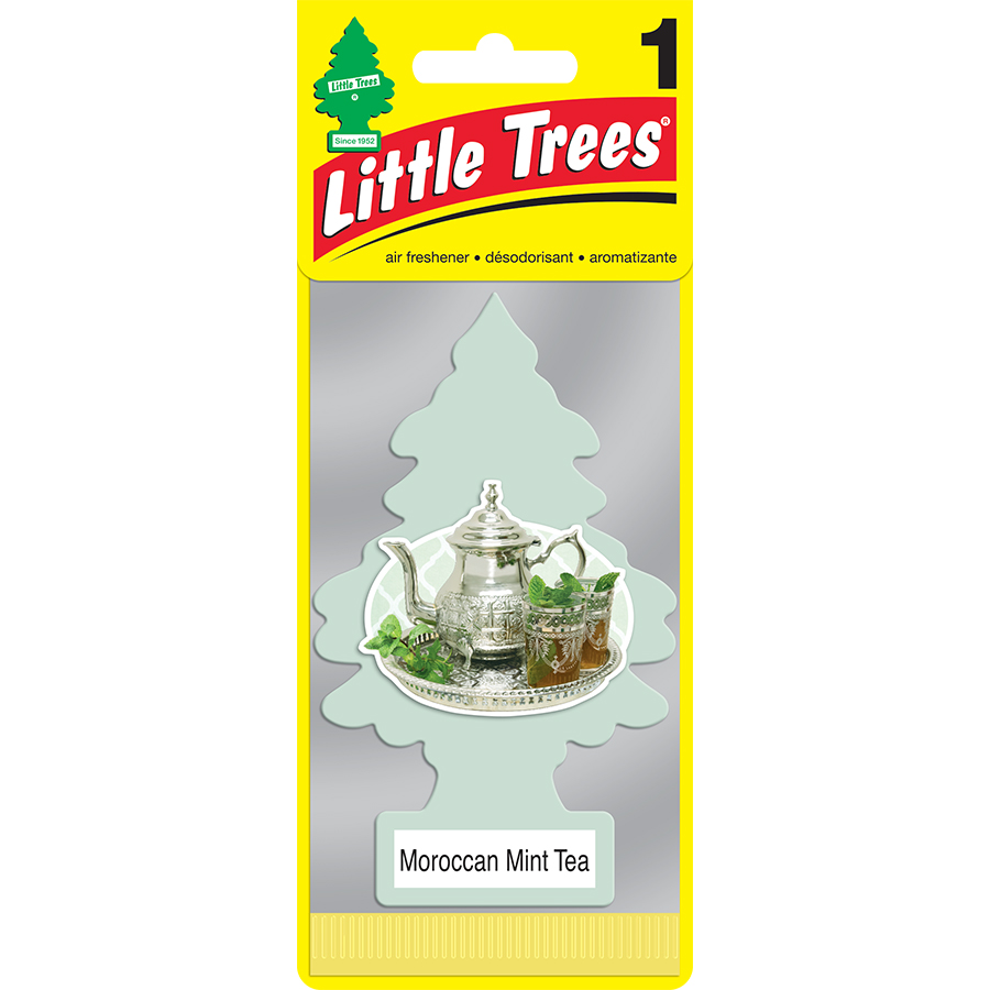LITTLE TREES CAR FRESHENER 1 CT MOROCAN MINT