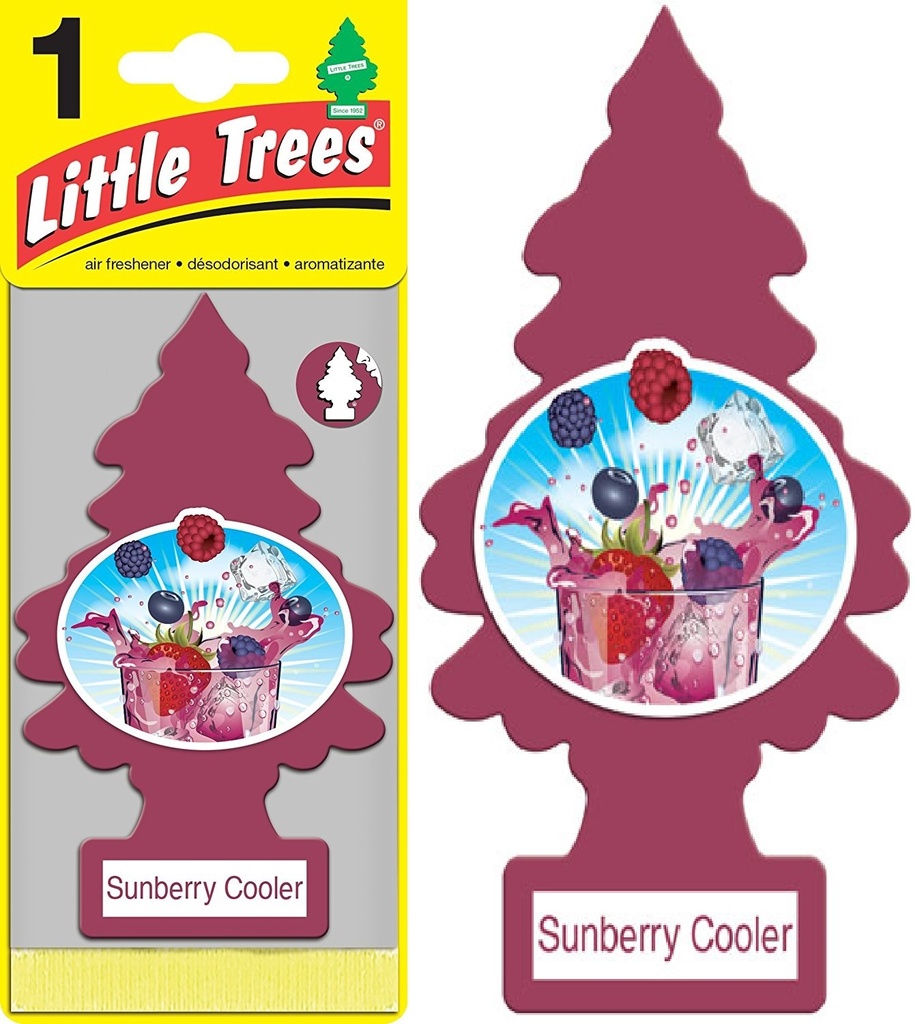 LITTLE TREES CAR FRESHENER 1 CT SUNBERRY COOLER