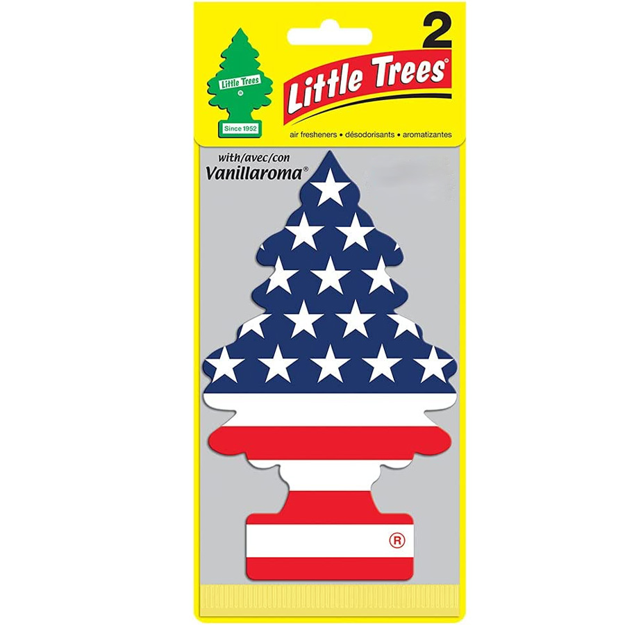 LITTLE TREES CAR FRESHENER 2 CT AMERICA