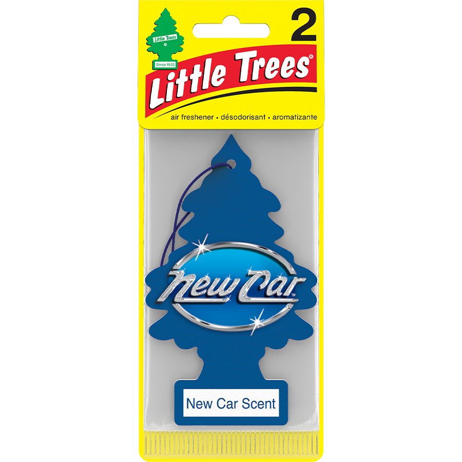 LITTLE TREES CAR FRESHENER 2 CT NEW CAR