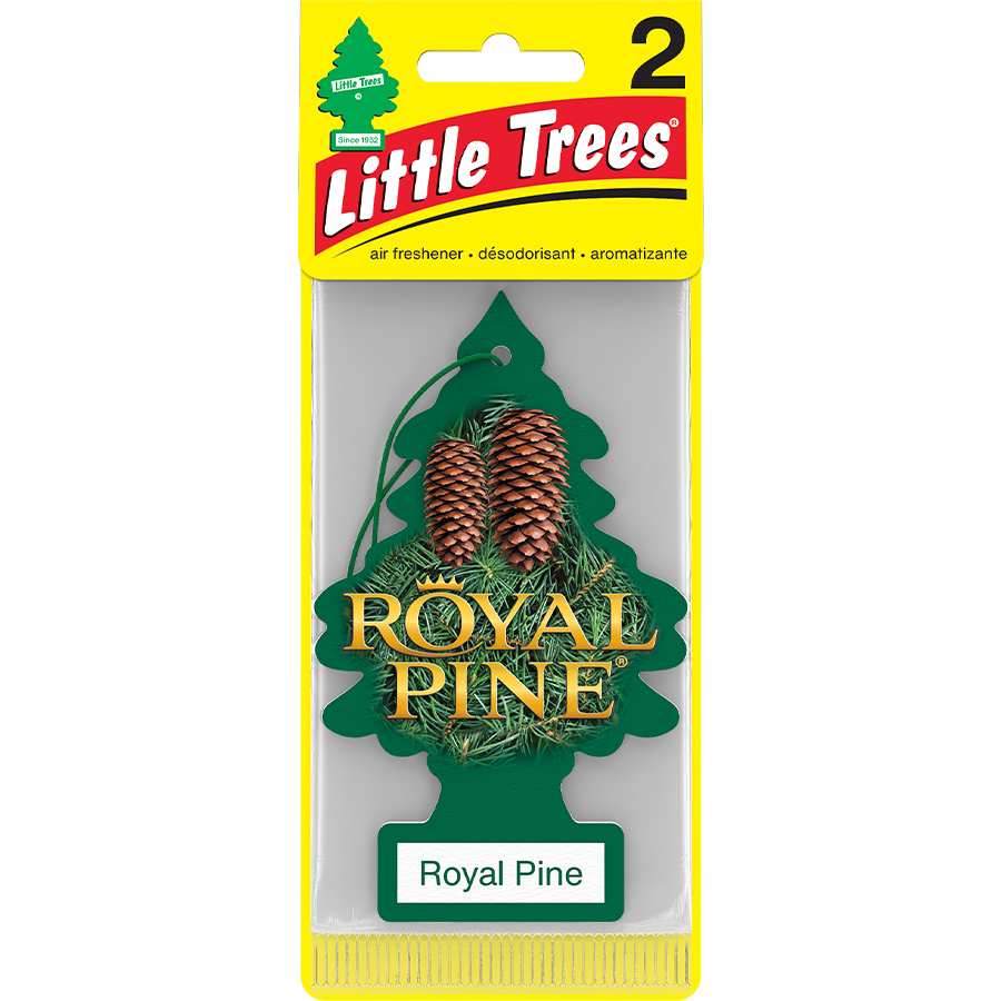 LITTLE TREES CAR FRESHENER 2 CT ROYAL PINE