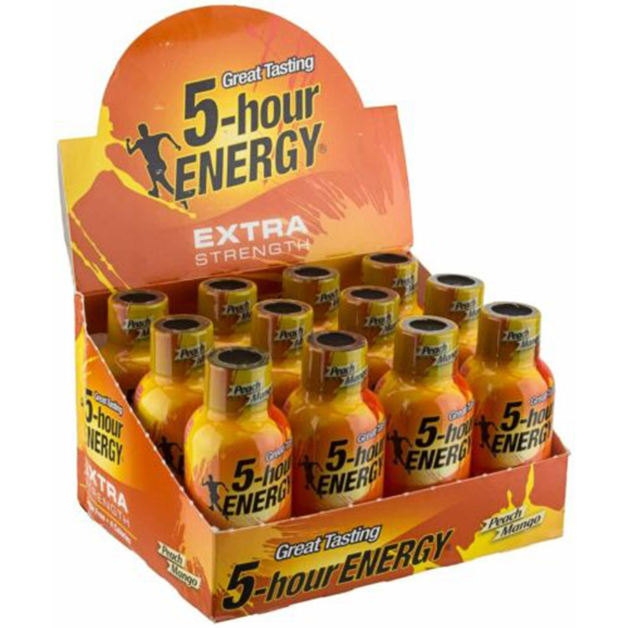 5 HOUR ENERGY 1.93 OZ EXTRA PEACH MANGO