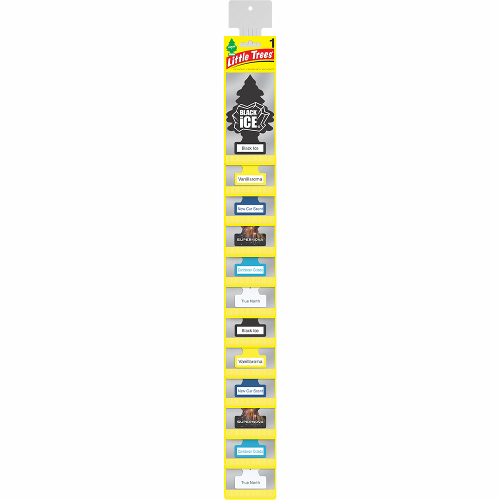 LITTLE TREES CAR FRESHNER 24 CT CLASSIC STRIP