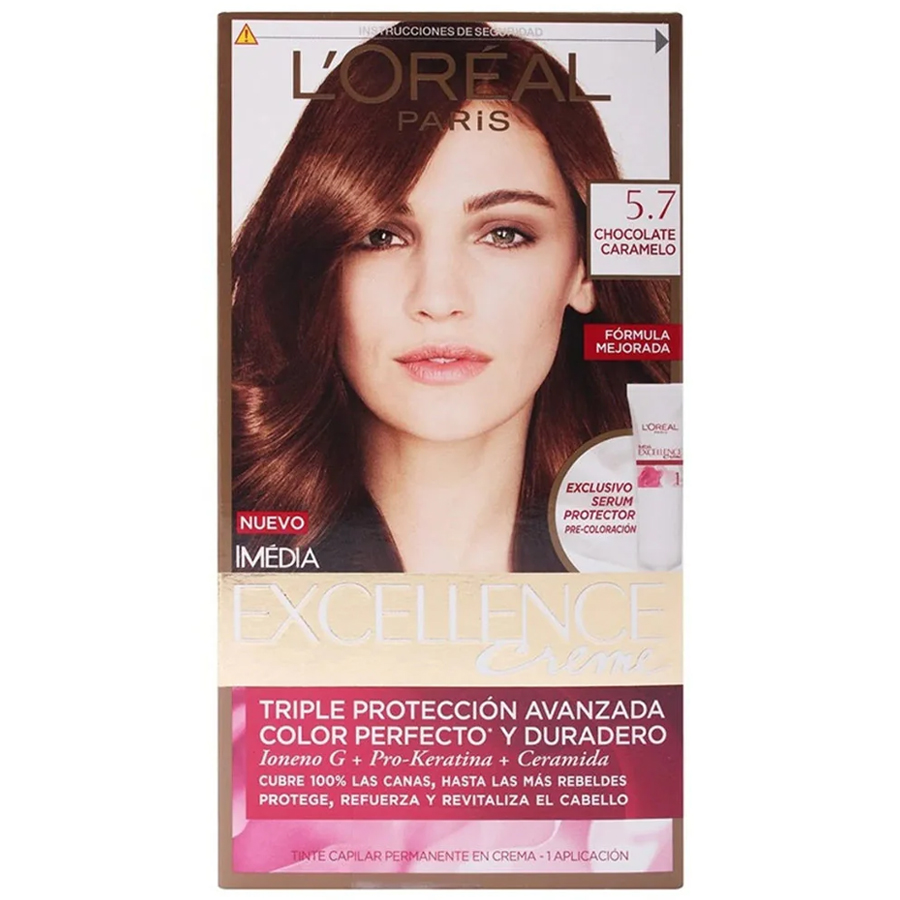 LOREAL HAIR COLOR 5.7 CARAMEL CHOCOLATE