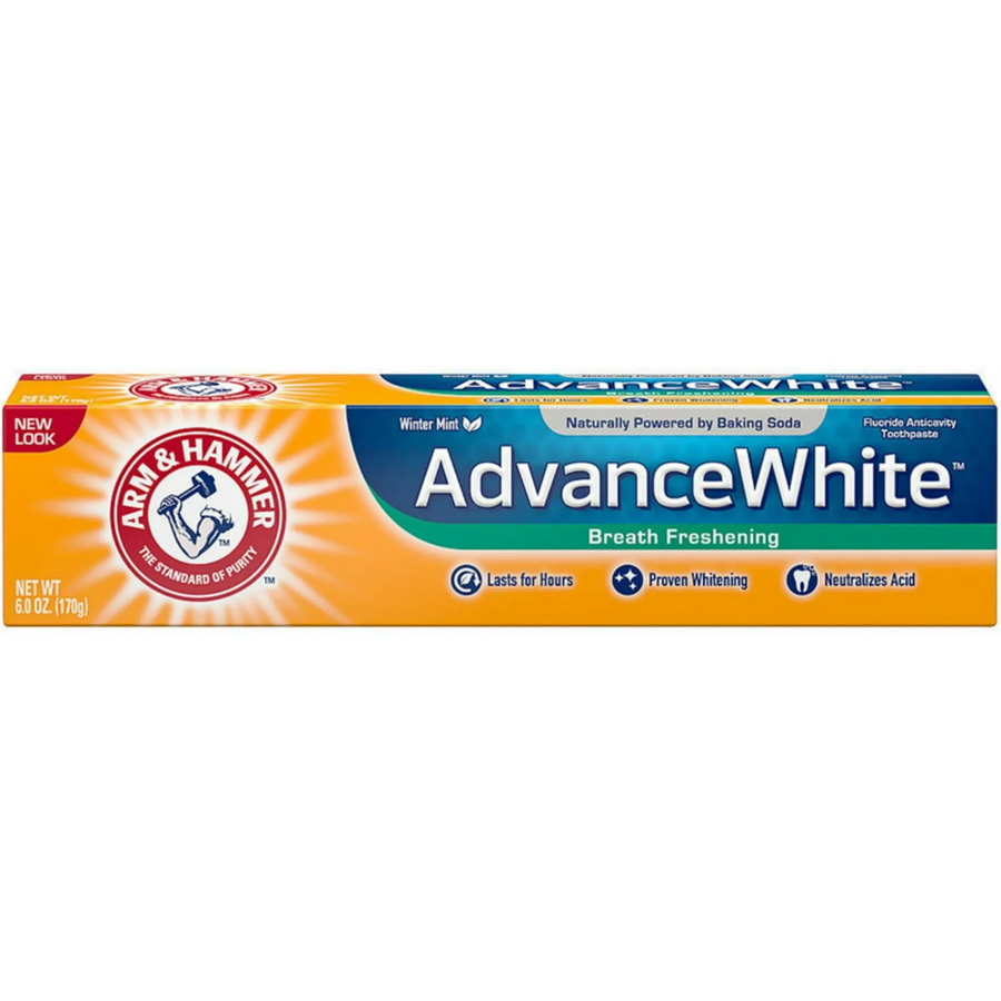 ARM & HAMMER TOOTHPASTE 6 OZ ADVANCE WHITE BREATH FRESHENING