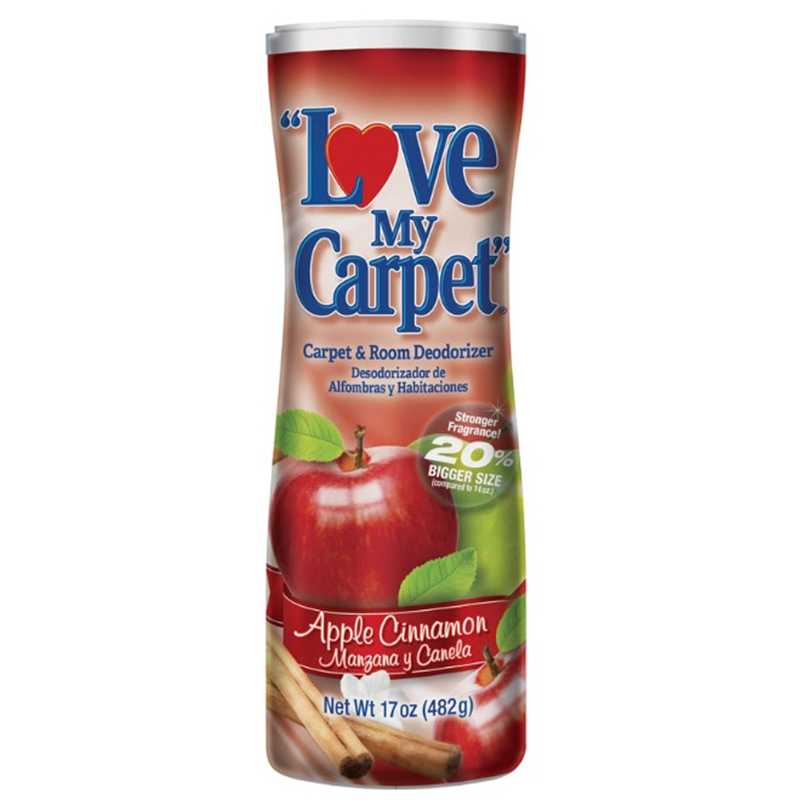 LOVE MY CARPET AIR FRESHENERS 17 OZ APPLE CINNAMON