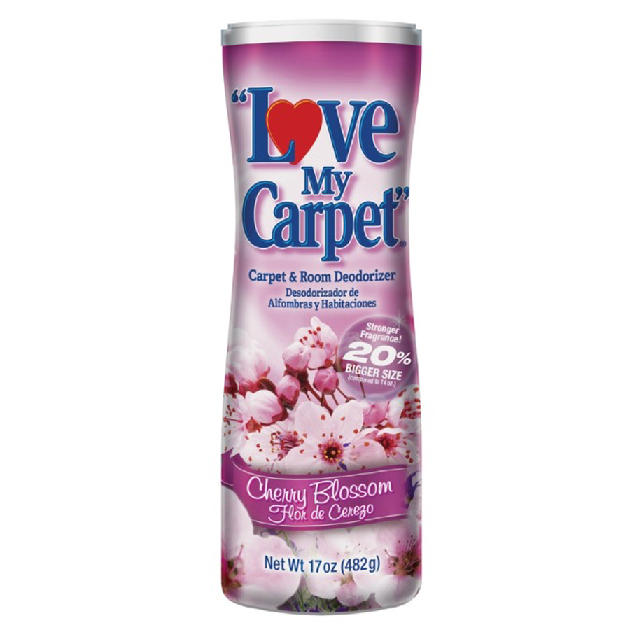 LOVE MY CARPET CARPET DEODORIZER 17 OZ CHERRY BLOSSOM