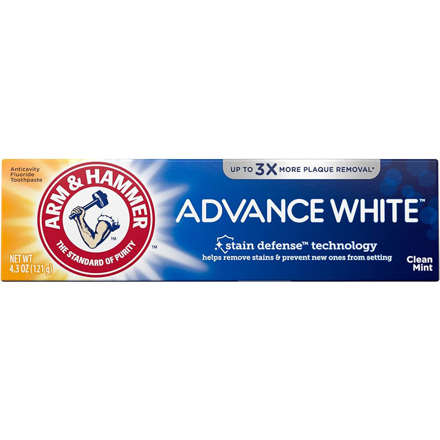 ARM & HAMMER TOOTHPASTE 6 OZ ADVANCE WHITE STAIN DEFENSE
