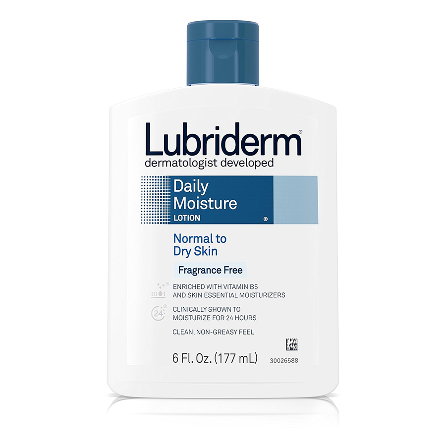 LUBRIDERM DAILY MOISTURE LOTION 6 OZ SHEA BUTTER FRAGRANCE FREE FOR NORMAL TO DRY SKIN